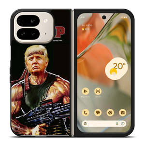 DONALD TRUMP RAMBO Google Pixel 9 Pro Fold Case Cover