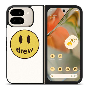 DREW SMILEY FACE LOGO Google Pixel 9 Pro Fold Case Cover DREW SMILEY FACE LOGO Google Pixel 9 Pro Fold Case Cover