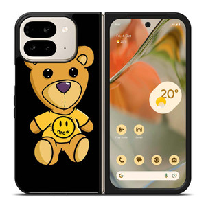 DREW SMILEY FACE TEDY BEAR Google Pixel 9 Pro Fold Case Cover