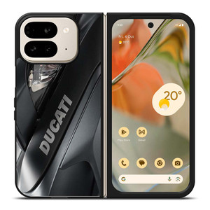 DUCATI BLACK LOGO EMBLEM Google Pixel 9 Pro Fold Case Cover