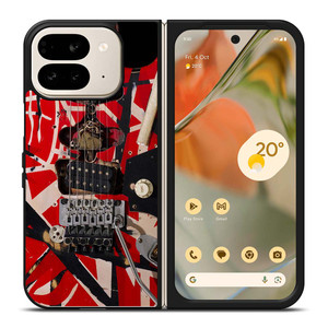 EDDIE VAN HALEN GUITAR EMBLEM Google Pixel 9 Pro Fold Case Cover