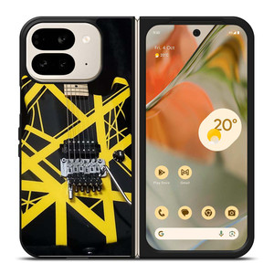 EDDIE VAN HALEN GUITAR YELLOW Google Pixel 9 Pro Fold Case Cover