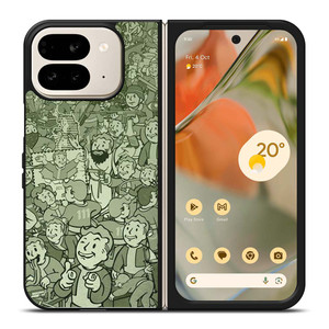 FALLOUT VAULT BOY ALL CHARACTER  Google Pixel 9 Pro Fold Case Cover
