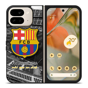 FC BARCELONA MES QUE UN CLUB Google Pixel 9 Pro Fold Case Cover