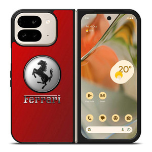 FERRARI SUPER CAR BUTTON Google Pixel 9 Pro Fold Case Cover