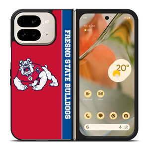FRENO STATE BULLDOGS FOOTBALL LOGO Google Pixel 9 Pro Fold Case Cover