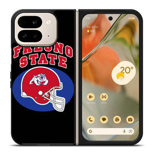 FRESNO STATE BULLDOGS LOGO Google Pixel 9 Pro Fold Case Cover