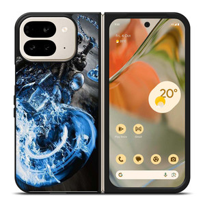 GHOST RIDER BLUE FIRE Google Pixel 9 Pro Fold Case Cover