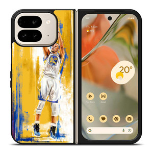GOLDEN STATE STEPHEN CURRY YELLOW BASKET Google Pixel 9 Pro Fold Case Cover