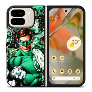 GREEN LANTERN COLLAGE Google Pixel 9 Pro Fold Case Cover