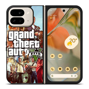 GTA 5 GRAND THEFT AUTO GAME Google Pixel 9 Pro Fold Case Cover