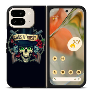 GUNS N ROSES SKULL LOGO Google Pixel 9 Pro Fold Case Cover