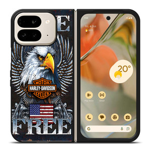 HARLEY DAVIDSON FREE RIDE EAGLE Google Pixel 9 Pro Fold Case Cover