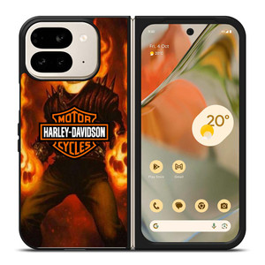 HARLEY DAVIDSON GHOST RIDER Google Pixel 9 Pro Fold Case Cover