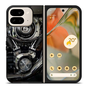 HARLEY DAVIDSON POLICE ENGINE Google Pixel 9 Pro Fold Case Cover