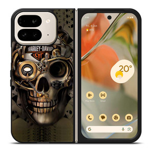 HARLEY DAVIDSON SKULL ROBOT Google Pixel 9 Pro Fold Case Cover