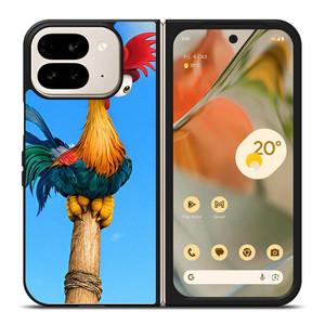 HEIHEI MOANA THE ROOSTER 2 Google Pixel 9 Pro Fold Case Cover