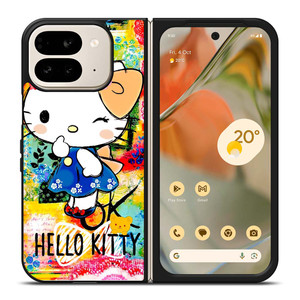 HELLO KITTY ART Google Pixel 9 Pro Fold Case Cover