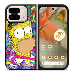 HOMER THE SIMPSONS ART Google Pixel 9 Pro Fold Case Cover