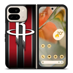 HOUSTON ROCKETS DOUBLE STRIPE Google Pixel 9 Pro Fold Case Cover