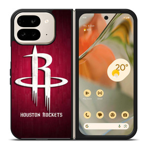 HOUSTON ROCKETS WOODEN LOGO 2 Google Pixel 9 Pro Fold Case Cover