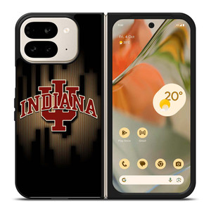 INDIANA HOOSIERS UNIVERSITY LOGO Google Pixel 9 Pro Fold Case Cover