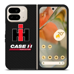 INTERNATIONAL HARVESTER IH FARMALL CARBON LOGO Google Pixel 9 Pro Fold Case Cover