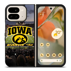 IOWA HAWKEYES FOOTBALL Google Pixel 9 Pro Fold Case Cover