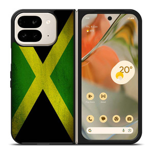 JAMAICAN FLAG Google Pixel 9 Pro Fold Case Cover