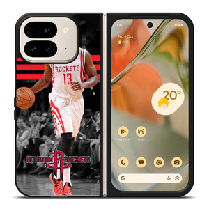 JAMES HARDEN 13 HOUSTON ROCKETS NBA Google Pixel 9 Pro Fold Case Cover