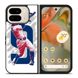 JAVIER BAEZ CHICAGO CUBS ART Google Pixel 9 Pro Fold Case Cover