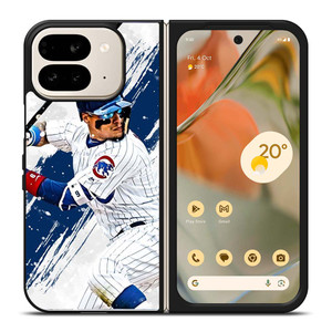 JAVIER BAEZ CHICAGO CUBS Google Pixel 9 Pro Fold Case Cover
