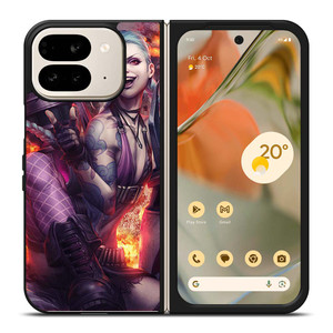 JINX LEAGUE OF LEGENDS 3 Google Pixel 9 Pro Fold Case Cover