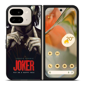 JOKER JOAQUIN PHOENIX PUT ON A HAPPY FACE Google Pixel 9 Pro Fold Case Cover JOKER JOAQUIN PHOENIX PUT ON A HAPPY FACE Google Pixel 9 Pro Fold Case Cover