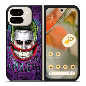 JOKER SUICIDE SQUAD ART Google Pixel 9 Pro Fold Case Cover JOKER SUICIDE SQUAD ART Google Pixel 9 Pro Fold Case Cover