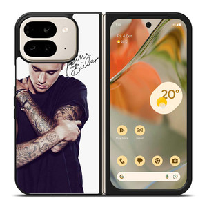 JUSTIN BIEBER SIGNATURE Google Pixel 9 Pro Fold Case Cover