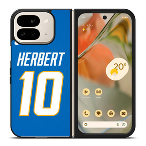 JUSTIN HERBERT LOS ANGELES CHARGERS NFL Google Pixel 9 Pro Fold Case Cover
