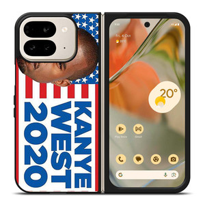 KANYE WEST FOR USA PRESIDENT 2020 Google Pixel 9 Pro Fold Case Cover KANYE WEST FOR USA PRESIDENT 2020 Google Pixel 9 Pro Fold Case Cover