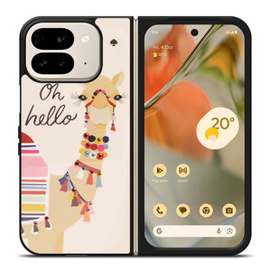 KATE SPADE CAMEL OH HELLO Google Pixel 9 Pro Fold Case Cover