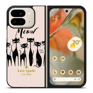 KATE SPADE MEOW CAT Google Pixel 9 Pro Fold Case Cover