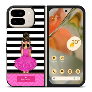 KATE SPADE PINK GIRLS Google Pixel 9 Pro Fold Case Cover