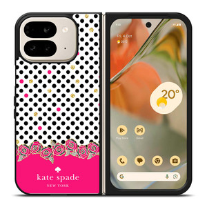 KATE SPADE PINK POLKADOTS Google Pixel 9 Pro Fold Case Cover