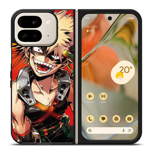 KATSUKI BAKUGO MY HERO ACADEMIA Google Pixel 9 Pro Fold Case Cover KATSUKI BAKUGO MY HERO ACADEMIA Google Pixel 9 Pro Fold Case Cover