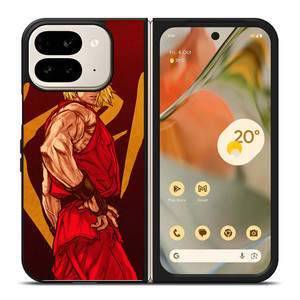 KEN MASTERS STREET FIGHTER GAMES 2 Google Pixel 9 Pro Fold Case Cover KEN MASTERS STREET FIGHTER GAMES 2 Google Pixel 9 Pro Fold Case Cover