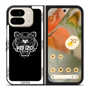 KENZO PARIS BORDERED LOGO Google Pixel 9 Pro Fold Case Cover KENZO PARIS BORDERED LOGO Google Pixel 9 Pro Fold Case Cover
