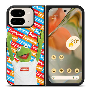 KERMIT FROG SESAME SUPREME Google Pixel 9 Pro Fold Case Cover