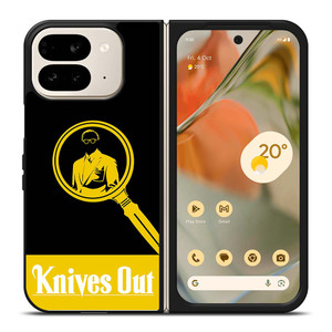KNIVES OUT DANIEL CRAIG SILHOUETTE Google Pixel 9 Pro Fold Case Cover