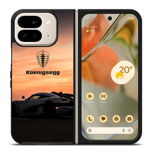 KOENIGSEGG CAR SUNSET LOGO Google Pixel 9 Pro Fold Case Cover