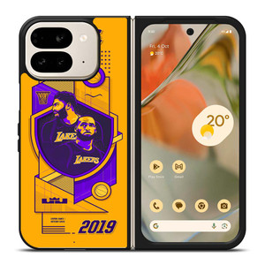 LA LAKERS LEBRON JAMES & ANTHONY DAVIS Google Pixel 9 Pro Fold Case Cover