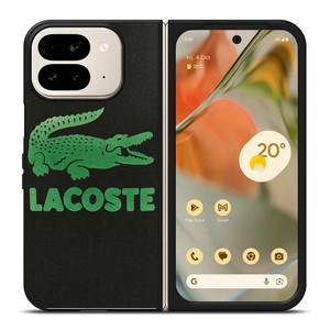 LACOSTE CROCODILE SUEDE Google Pixel 9 Pro Fold Case Cover LACOSTE CROCODILE SUEDE Google Pixel 9 Pro Fold Case Cover